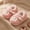 Pink, variant on Luogg Girls Slippers Fuzzy Warm Indoor Shoes For Toddler Kids Soft Comfortable Winter Home Slides With Cute Sheep Design toddler girls slippers Size 12-18 Months