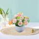 thumbnail image 4 of Decorative Fake Flowers Simulation Flowers Dried Flowers Indoor Home Furnishings Dining Table Arrangements Living Room Plastic Bouquet TV Cabinet Potted Plants, 4 of 6