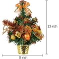 thumbnail image 3 of Mini árbol De Navidad En Maceta Material De Pvc Árboles Mesa Pino Árboles Navidad En Maceta Escritorio Orn. Afortunado Sencillez, 3 of 5