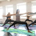 thumbnail image 2 of Tie Dye Yoga Mat Towel with Slip-Resistant Grip Dots, 2 of 11