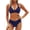 Dark Blue, variant on Bikini Sets for Women Women Cute String Triangle Bikini Sets Swimsuits Bikini for Teens Women Two Piece Bikini Swimsuit String Bikini Sets for Women Ties Halter Bathing Suit