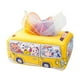 thumbnail image 1 of Caja de pañuelos para bebés Sunnimix Cajón de autobús con 10 toallas de mano desarrollo de habilidades motoras amarillo Juego sensorial, 1 of 8