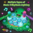 thumbnail image 7 of Huge Wave Toddlers Toys Whack a Mole Game for Ages 2-4 Years, 2 Modes and 2 Hammers, Interactive Educational Toy with Sound and Light, Birthday Gift for Toddler Boy and Girls, 7 of 7