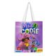 thumbnail image 1 of Mia and Codie Bolso de tela con estampado de lienzo para mujer, bolsa de compras reutilizable y estética, con cremallera interior, regalo para mujer,38*45cm., 1 of 6