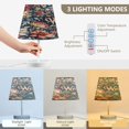 thumbnail image 4 of BZSMCE Table Lamp Creative Bloom Elements Pattern Simple Pattern Night Light, 4 of 8