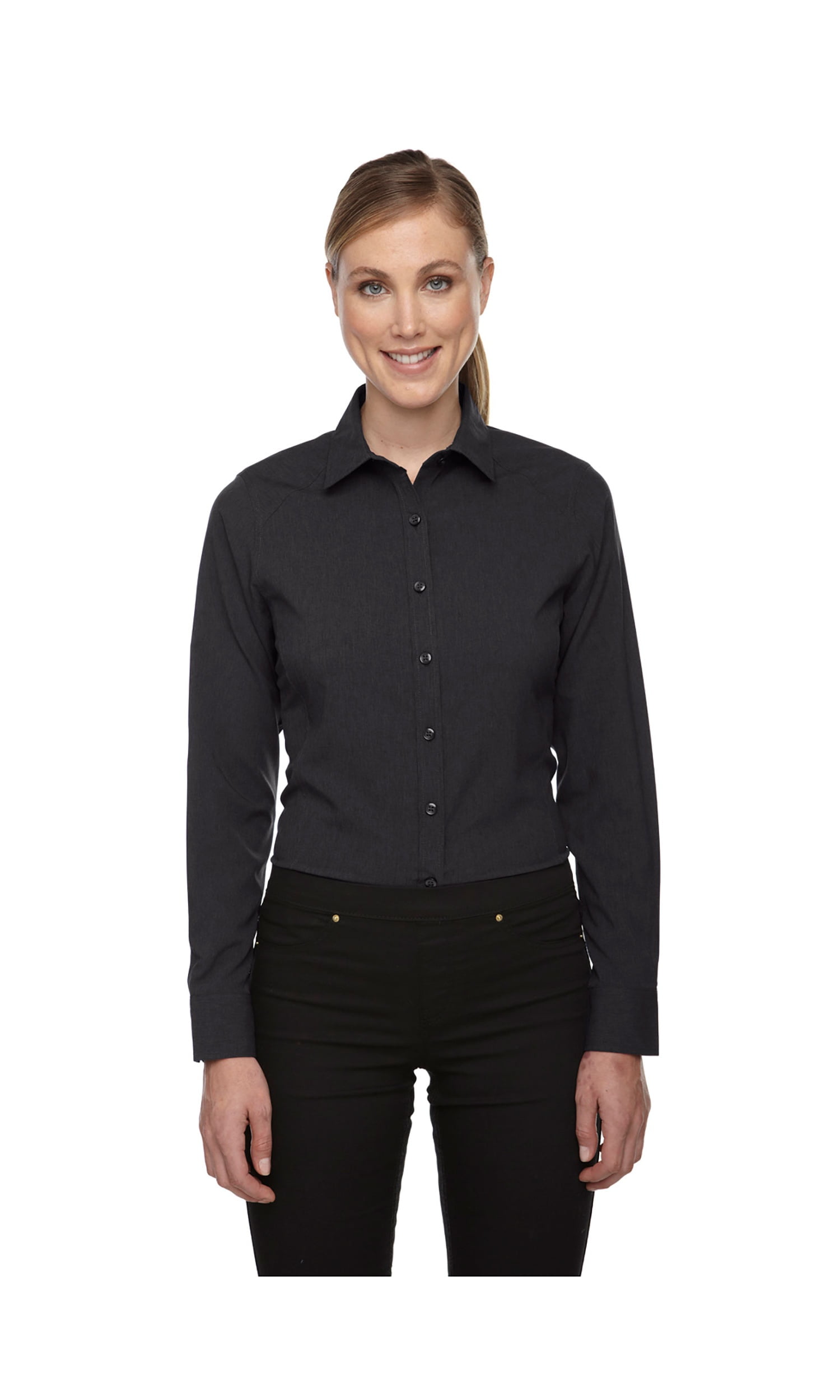 North End Central Ave Ladies Melange Performance Shirt