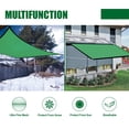 thumbnail image 4 of 70% Garden Shading Net Greenhouse Shade Netting for Greenhouse Patio Lawn Flowers Outdoor Sunshade Sun,with Grommets,6.5x13Ft,Green, 4 of 9