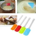 thumbnail image 4 of Set of 4 Silicone Spatulas Silicone Heat Resistant Rubber Spatula Set For Non Stick Cookware Cooking Baking Mixing Kitchen Utensils, BPA FREE, Dishwasher Safe, 4 of 8