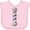 AD-Pink, variant on Inktastic Barber Barberpole Boys or Girls Baby Bib