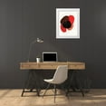 thumbnail image 3 of Lee, Judson 25x32 White Modern Wood Framed Museum Art Print Titled - Earth Red Rounds I, 3 of 4
