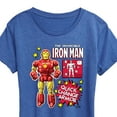 thumbnail image 3 of Marvel Iron Man - Action Figure - Women's Short Sleeve Graphic T-Shirt, 3 of 5