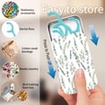 thumbnail image 3 of Estuche para hilo dental POTYHDC recargable para viaje con diseño de hojas, 3 of 6
