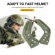 thumbnail image 4 of 1 par de adaptadores de riel de guía, riel de guía de casco profesional de nailon para casco rápido FLhrweasw Nuevo, 4 of 9