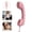 Pink glossy, variant on Agiufgs Retro Phone Handset with 0.14 in/USB-C Jack, Enhanced Call Clarity & Noise Reduction, for Smartphone & Computer Privacy Calls