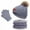 Gray, variant on Aoochasliy Winter Hats Clearance Kids Winter Beanie Hat Warm Knit Thick Ski Cap with PomPom and Scarf Gloves Set for Girls Boys