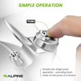 thumbnail image 3 of Alpine Wall Mounted Drinking Fountain, Commercial Water Fountain, Indoor & Outdoor Drinking Fountain Hydration Station, Drinking Water Fountain for School, Courts & More (Stainless Steel), 3 of 9