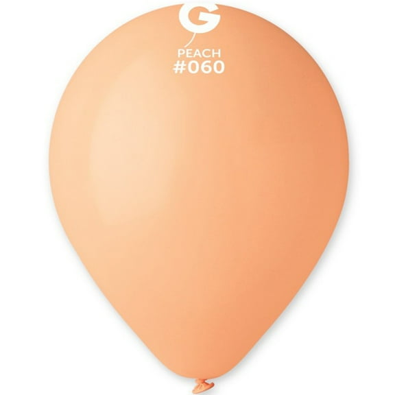 Gemar - 12 Peach Latex Balloons #060 (50pcs)