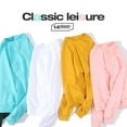 thumbnail image 2 of Men's 380g Oversize Cotton Solid Color Sweatshirt - 14 Colors, 2 of 17
