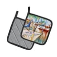thumbnail image 2 of Carolines Treasures JMK1239PTHD Gazebo and Sailboats Pair of Pot Holders , 7.5HX7.5W, multicolor, 2 of 3