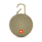 Open Box JBL Clip 3 Desert Sand Portable Bluetooth Speaker