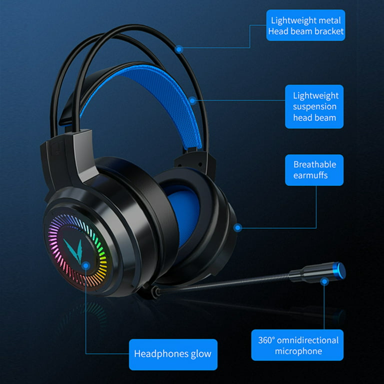 7.1 Surround Sound Gaming Headset for PC ,USB PC Headset with