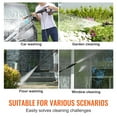 thumbnail image 6 of Cordless Pressure Washer, 580-PSI 1.1 GPM, Handheld Power Cleaner with 4.0Ah Battery & 6 Nozzles, for Car, Home, Floor Cleaning, Watering (Portable, High Pressure), 6 of 11