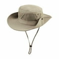 thumbnail image 6 of Tauxra Sun Hats Women,Unisex Solid Color Fisherman Hat,Foldable Breathable for Hiking,Beach Hats Women, 6 of 6