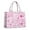 Pink Breast Cancer-2, variant on Large Capacity Tote Bag,Pink Breast Cancer Handbag Fashion Luxury Tote Bag,15.7"x13"x 5.1" Inches,Laptop Compatible