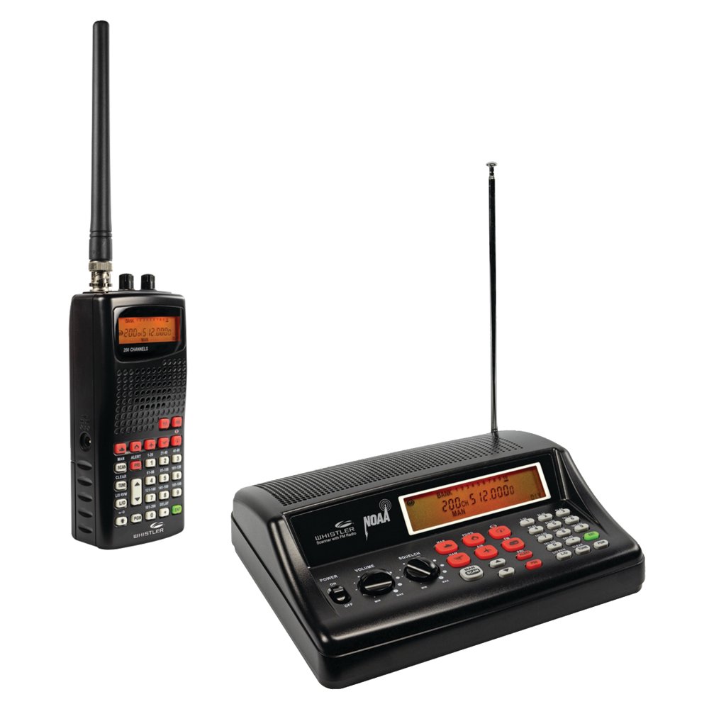 Whistler WS1025 Analog Desktop Radio Scanner & WS1010 Analog Handheld Radio Scanner 1010