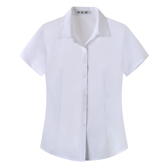 shirts for women Short Sleeve Elastic Slim Breathable Comtable Shirt