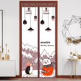 thumbnail image 2 of Cortina de puerta para aire acondicionado, cortina divisoria para probadores, antimosquitos, antihumo para cocina, aislamiento térmico de verano, 2 of 4