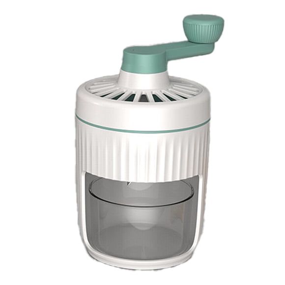 Naiovety Ralladora de hielo manual ABS | Trituradora de hielo manual desmontable para doméstico y exterior. Trituradora de hielo portátil. Cocina y Comedor A