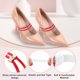 thumbnail image 3 of Uxcell 4 Pcs Correas para Tacones de Rhinestone, Correas Elásticas Desmontables para Tacones Rojos, 3 of 7