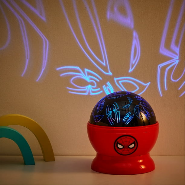 Marvel Spiderman Rotating Projector Lamp, 5.5