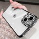 thumbnail image 1 of Funda transparente de lujo con purpurina y diamantes para iPhone 13 11 12 14 Pro Max Plus, funda de silicona suave para mujer a prueba de golpes Tan Jianjun unisex, 1 of 2