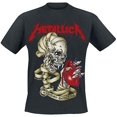 thumbnail image 1 of Metallica Heart Explosive Black T-Shirt Men's Large, 1 of 6