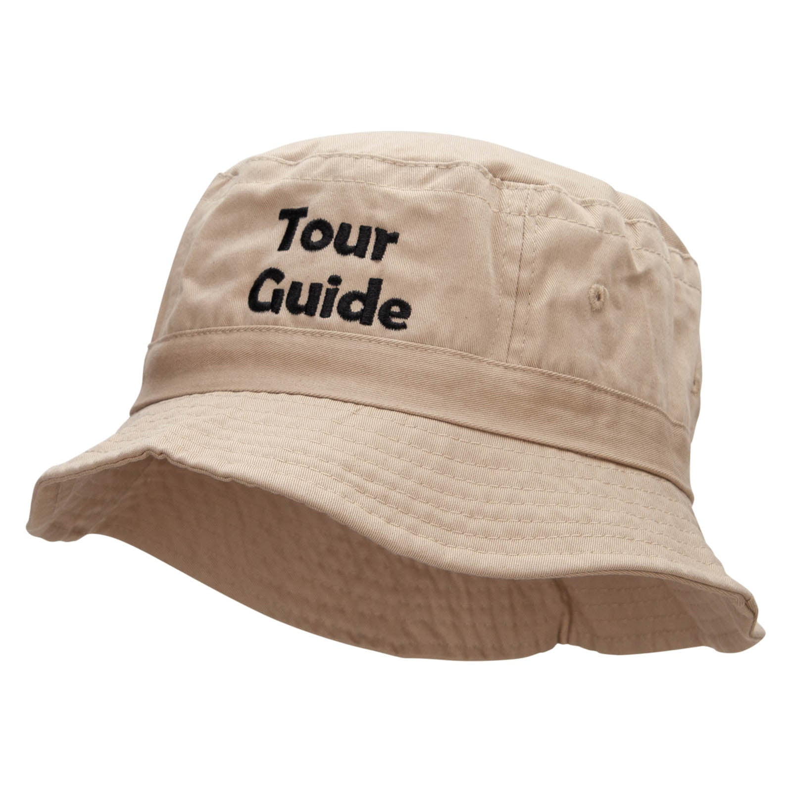  Tour Bucket Hat ベージュ OSFM Tour Guide Embroidered Bucket Hat - Natural OSFM - Walmart.com