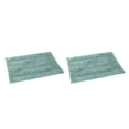 thumbnail image 3 of Cateissary Alfombrilla de baño de chenilla, absorbente, antideslizante, lavable a máquina, para baño, cocina, alfombra, segura, verde claro Verde claro 2Conjunto, 3 of 6