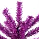 Guirlande de Noël Artificielle en Guirlande Violette Pétillante de 9' x 10" Pré-Éclairée - Lumières Violettes – image 2 sur 2
