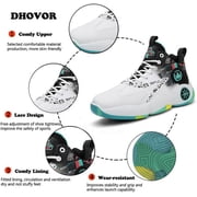 Mens Basketball Shoes, Youth Basketball Sneakers, Anti Slip Basketball Trainers Sports Shoes for Men Indoor and Outdoor