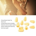 thumbnail image 3 of Electric Guitar Pickup Selector Switch Tip 3 Way 5 Way Knob Cap Plastic Hat, 3 of 7