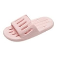 thumbnail image 2 of Shower Slippers for Women Men Quick Dry Non Slip Bathroom Dorm Home Slides Shoes with Holes Indoor Slip-On, 2 of 6