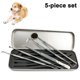 thumbnail image 1 of Professional Dental Tools, Dog Dental Tooth Scaler And Scraper Stainless Steel Tartar Remover, - 5 Pack Stainless Steel Teeth, 1 of 4