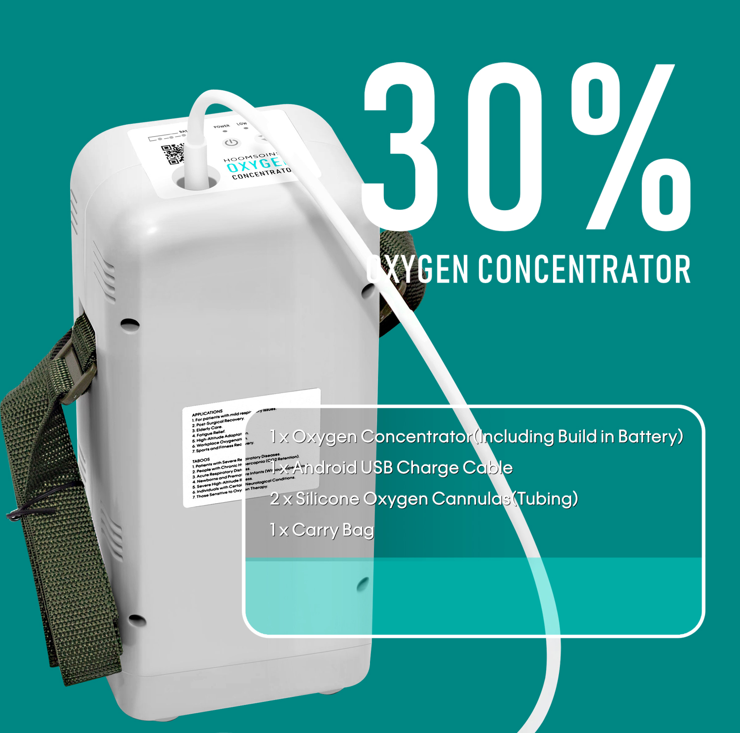 Oxygen Generator (ROG),Portable Oxygen  Tube Concentrator Machine