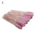 thumbnail image 3 of Happydeer 50Pcs Women Disposable Faux Crystal Eyelash Brushes Eye Makeup Cosmetic Tools, 3 of 13