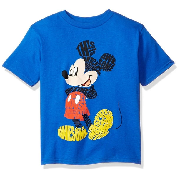 Disney Disney Boys' Mickey Mouse Short Sleeve TShirt