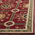 thumbnail image 5 of SAFAVIEH Easy Care Marcus Floral Geometric Area Rug, Red/Natural, 4' x 6', 5 of 9