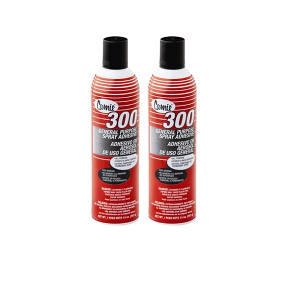 300 CAMIE General Purpose Spray Adhesive. (2 Pack)