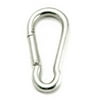 Forney 100mm Spring Hook w/10mm Pin - Die cast, zinc-plated - Used to connect rigging, NOT FOR LIFTING, 1 each, sold by each