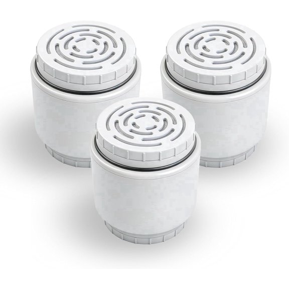 3-Pack Filter Cartridge Compatible with Aqua*Bliss SF400/SF500, Reduces Chlorine